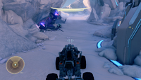 Heads-up display of the Gungoose by Edward Buck in the Halo 5: Guardians campaign.