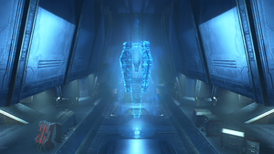 Hologram of the Command Spire