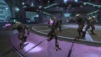 A Squad of Special Operations Sangheili equipped with Nahle'hax-pattern needlers and Okarda'phaa-pattern plasma rifles.