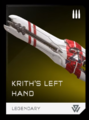 Krith's Left Hand.