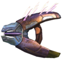A profile view of the Needler.