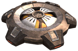 A cropped screenshot of an TR/9 Antipersonnel Mine.