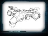 Concept art for the Strike Fighter.