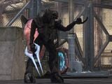 'Vadam taunting his enemies to attack in Halo 3.