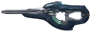 A render of the Mosa-pattern carbine.