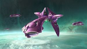 Sinaris-pattern heavy destroyer - Ship class - Halopedia, the Halo wiki