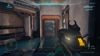 First-person view of the BR85N on Riptide in Halo 5: Guardians.