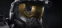 John-117's Mark VI helmet in the Halo: The Television Series Season Two opening.
