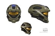 Concept art of the Recon helmet.