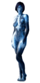 Another full-body portrait of Cortana in Halo 4
