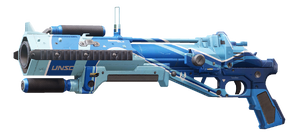 A render of the M319 grenade launcher.