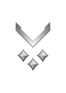 Multiplayer career rank insignia for Halo Infinite.