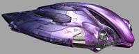 Side view of the Seraph in Halo: Reach.