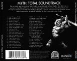 Myth: Total Soundtrack's back cover, with the Halo Theme as track 40.