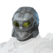 Updated icon for the STORMFALL helmet in Halo Infinite.