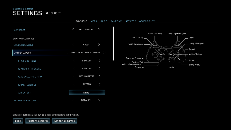 File:HTMCC-H3ODST ControllerLayoutUniversalGreenThumbs Menu Screenshot.png