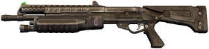 A cropped screenshot of a weapon in Halo 2: Anniversary's campaign. Original image by User:JackVibe.