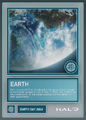 Earth card front.