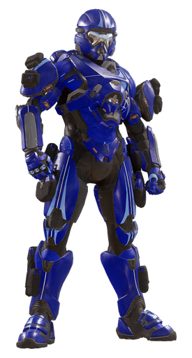 Render of the Interceptor armor skin introduced in the Hog Wild drop.