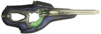 In-game profile view of a Vostu-pattern carbine.