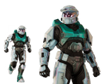 UI asset from Halo: Campaign Evolved of a Mark V armor skin.