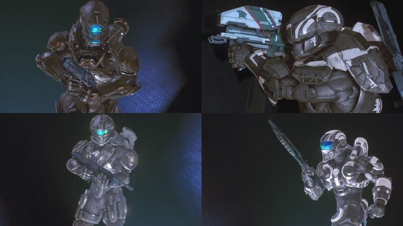 halo reach armor combinations captain