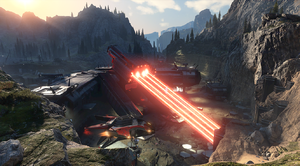 Menu icon for Halo Infinite campaign level Excavation Site.