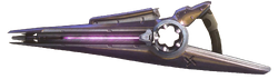 A cropped screenshot of the Sulok-pattern beam rifle in Halo 3.