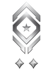 Multiplayer career rank insignia for Halo Infinite.