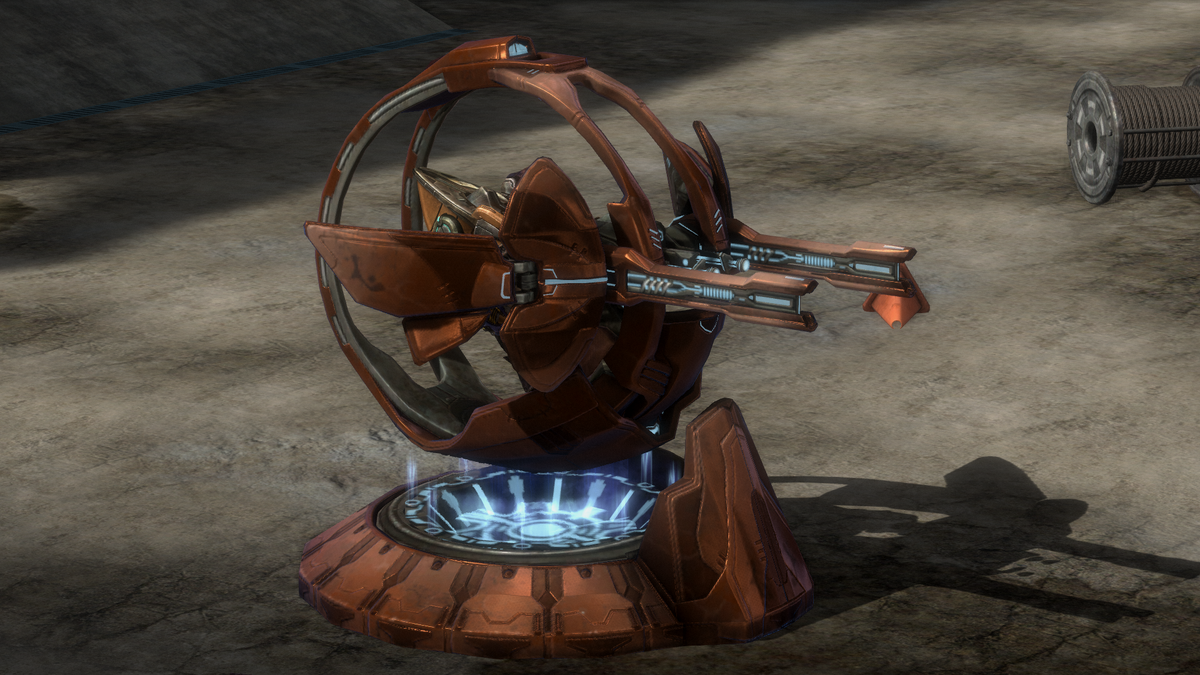 Preksheda-pattern Gun Pod - Vehicle - Halopedia, the Halo wiki