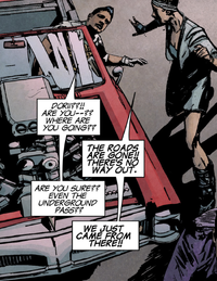 Front view of Ruwan Ackerson's Pontiac GTO in Halo: Uprising Issue 1.