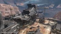 A shot of the Commonwealth as it appeared in the Halo: Reach Multiplayer Beta.