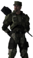 A portrait of Stacker in Halo 3.