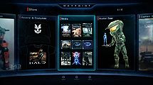 A player browsing Halo Waypoint.