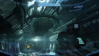 The HUD utilized in Halo 4's single-player.