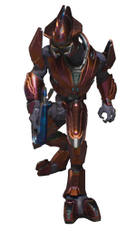 A Sangheili Major as appeared in Halo: Campaign Evolved.