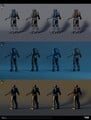 Renders of the Spartans.