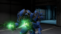 Sangheili Minors dual-wielding plasma pistols in Halo 2: Anniversary campaign.