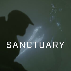 Fully-decloaked Instagram thumbnail for the Halo: The Television Series episode "Sanctuary."