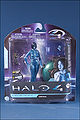 The Cortana figure in package.