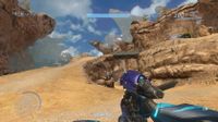 The basic iteration of the plasma rifle in Halo Online.