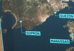 Sopron's location on Reach. Based on the map from Halo: Outpost Discovery.
