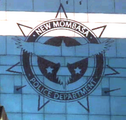 Seal of the NMPD, on the wall of the NMPD Headquarters.