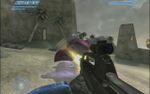 A Battle Rifle in an early Halo 2 build.