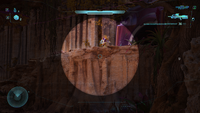 The Elite HVT at the first spawn location.