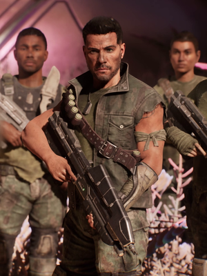 Robins in Triumph of Tolerance's habitat dome. Screenshot taken from Halo: Campaign Evolved campaign level The Most Dangerous Game.