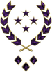 Multiplayer career rank insignia for Halo Infinite.