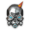 The icon for the Grunt Birthday Party Skull in Halo Wars 2.