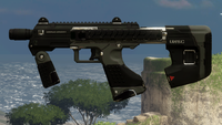 A M7 SMG in Halo 2: Anniversary multiplayer.