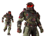 UI asset from Halo: Campaign Evolved of a Mark V armor skin.